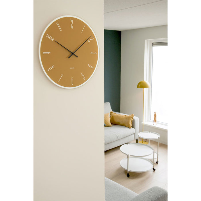 Karlsson Mirror Numbers 40cm Wall Clock