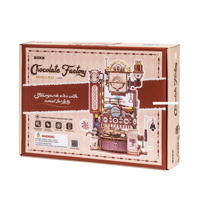 Robotime ROKR Marble Chocolate Factory Building Kit