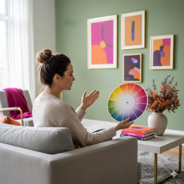 Beyond the Paint Swatch: How a Colour Wheel Can Transform Your Home's Accents