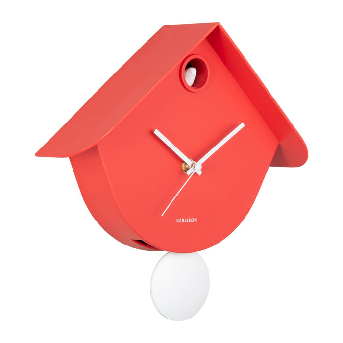 Karlsson Wall Clock Cool Retro Cuckoo