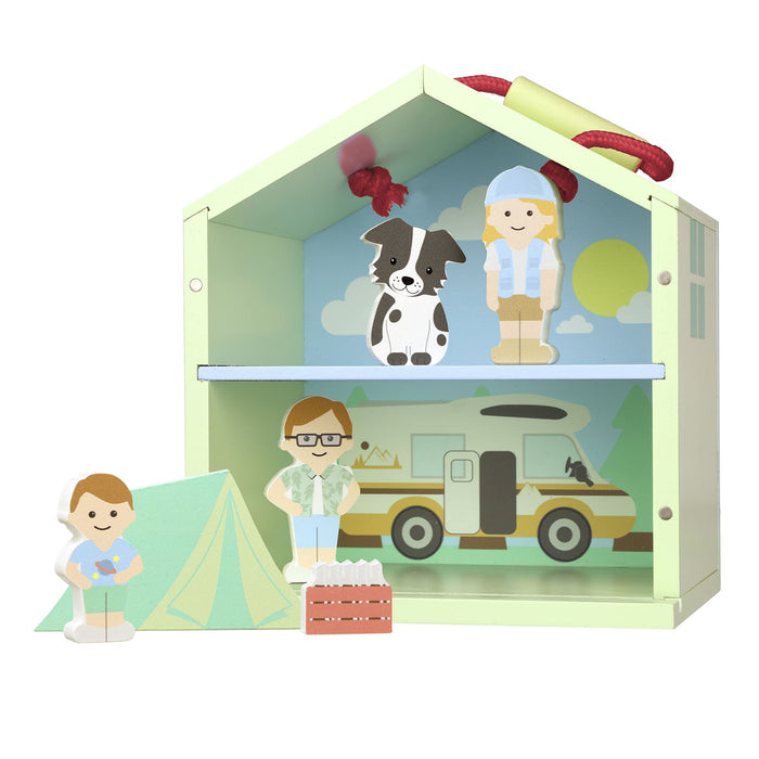 Orange Tree Toys Camping Wooden Play Set