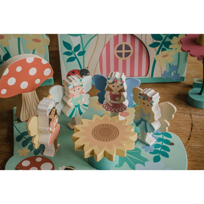 Orange Tree Toys Fairy House Wooden Play Set