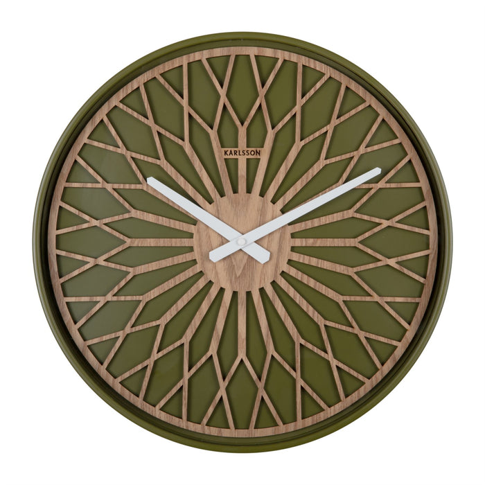 Karlsson Sweep Movement Girasol Round Wall Clock