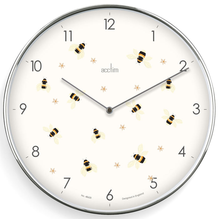 Acctim Society Insect 30cm Wall Clock — Aspen Of Hereford Ltd