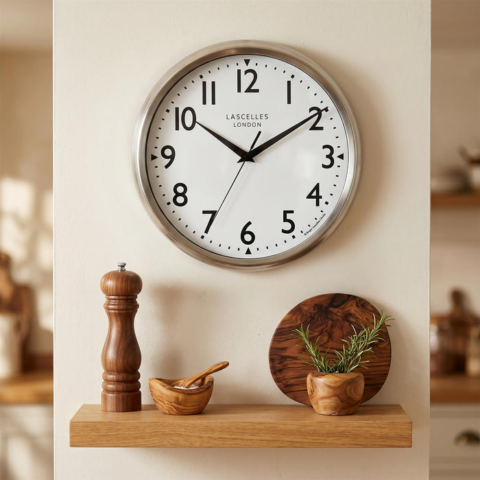 Lascelles Deco Round 30cm Wall Clock