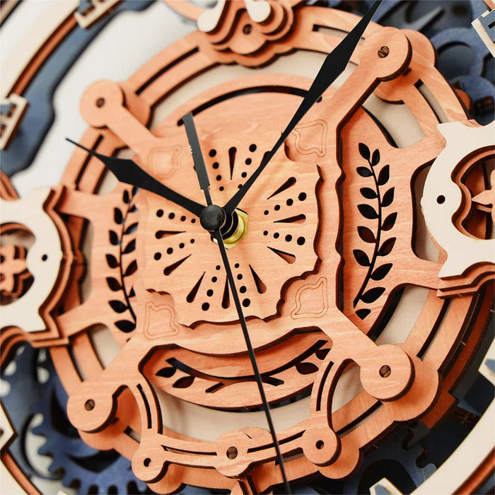 Robotime ROKR Romantic notes 3D Wall Clock Model Kit