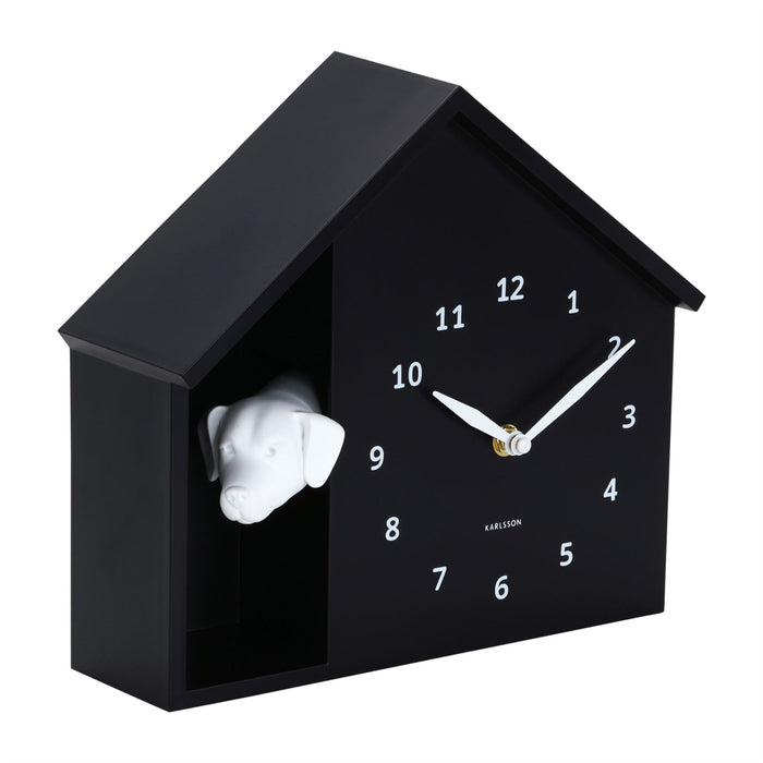 Karlsson Modern Peeking Doggy Wall Clock