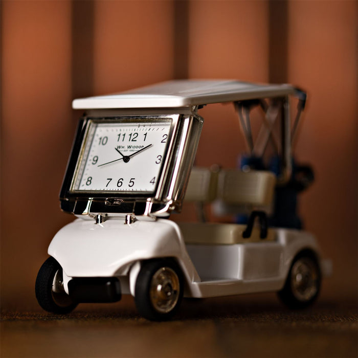 Wm.Widdop Golf Buggy Miniature Clock