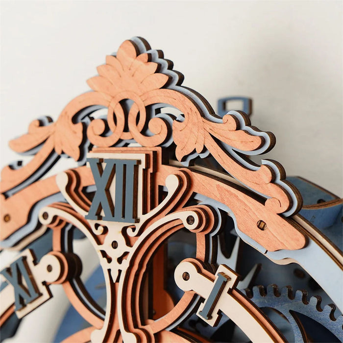 Robotime ROKR Romantic notes 3D Wall Clock Model Kit