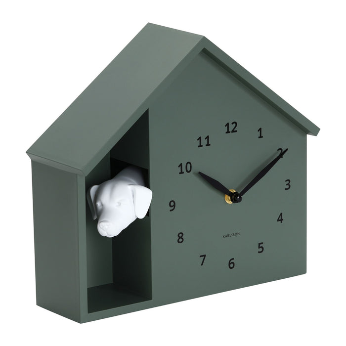 Karlsson Modern Peeking Doggy Wall Clock