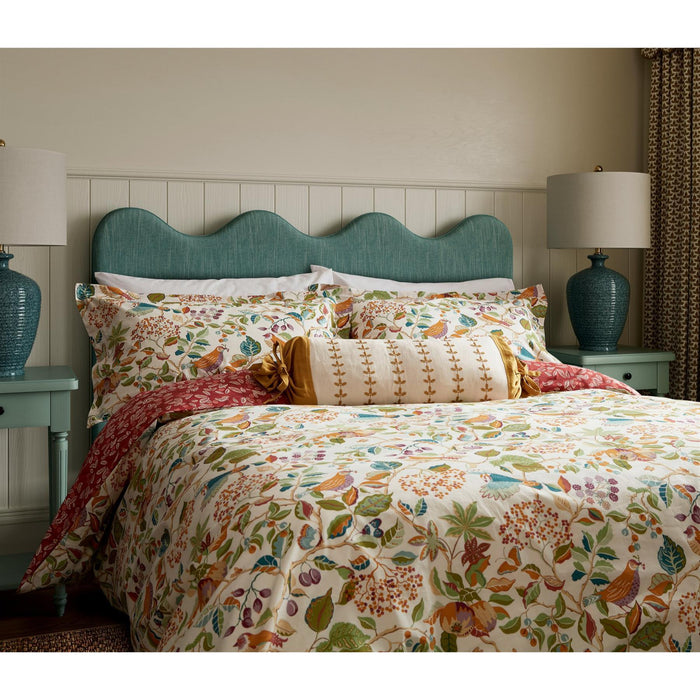 Sanderson X National Trust Birds & Berries Duvet & Pillowcase Set