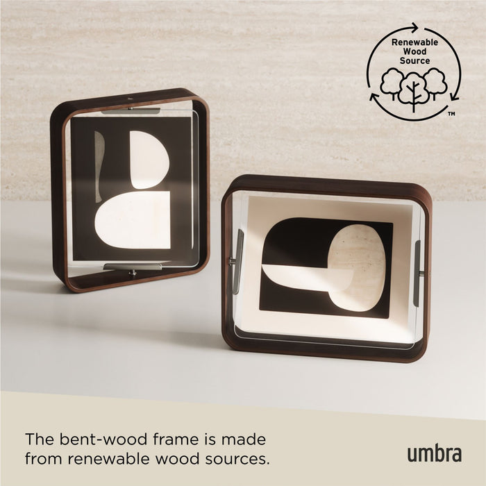 Umbra Bellwood Curved Double Sided Picture Frame
