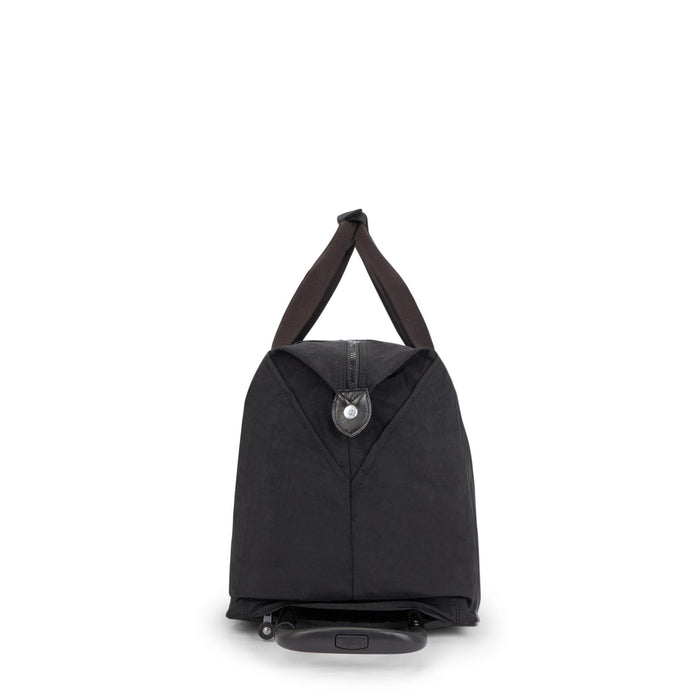 Kipling Art On Wheels Black Noir Rolling Holdall