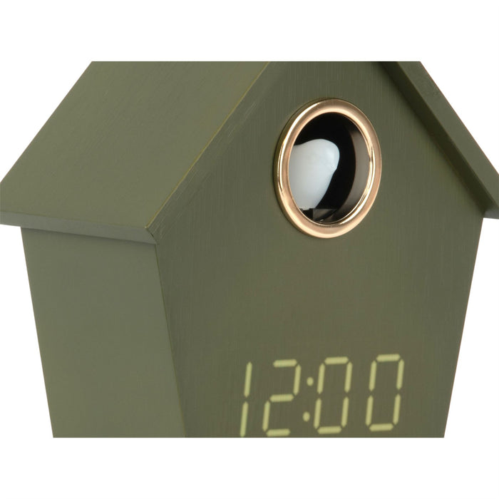 Karlsson Snooze Alarm Clock Riqueza Cuckoo LED