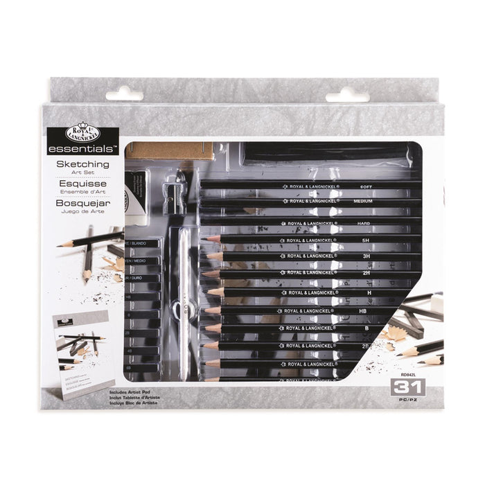 Royal & Langnickel Essentials Large Artist Sketching Set