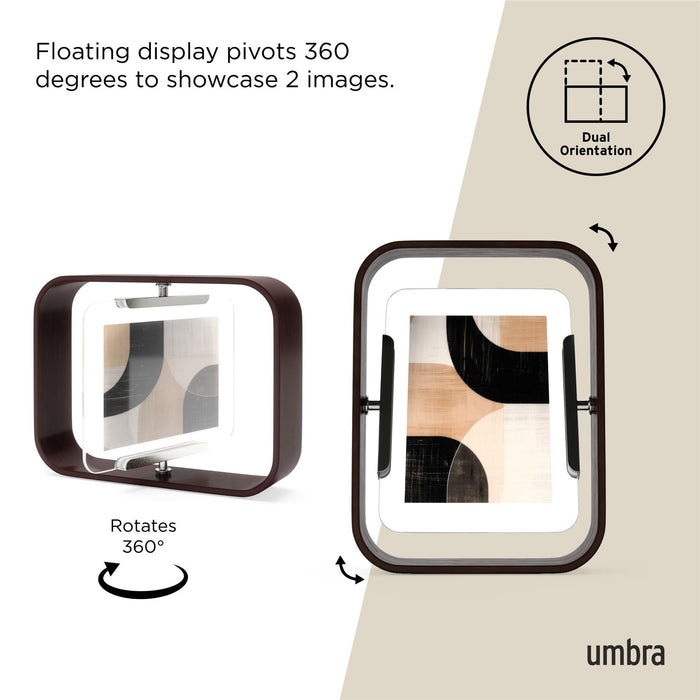 Umbra Bellwood Curved Double Sided Picture Frame