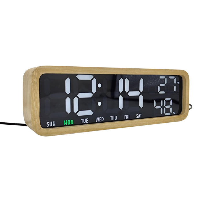 Karlsson Madera Digital Alarm Clock