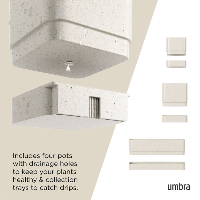 Umbra Cubiko Wall Planter