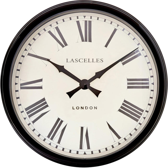Lascelles Large Metal Silent Wall Clock