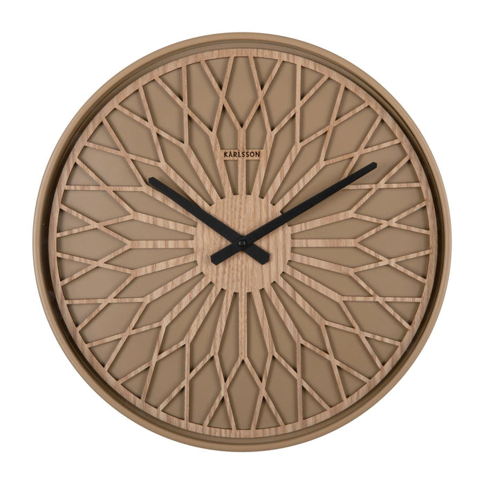 Karlsson Sweep Movement Girasol Round Wall Clock