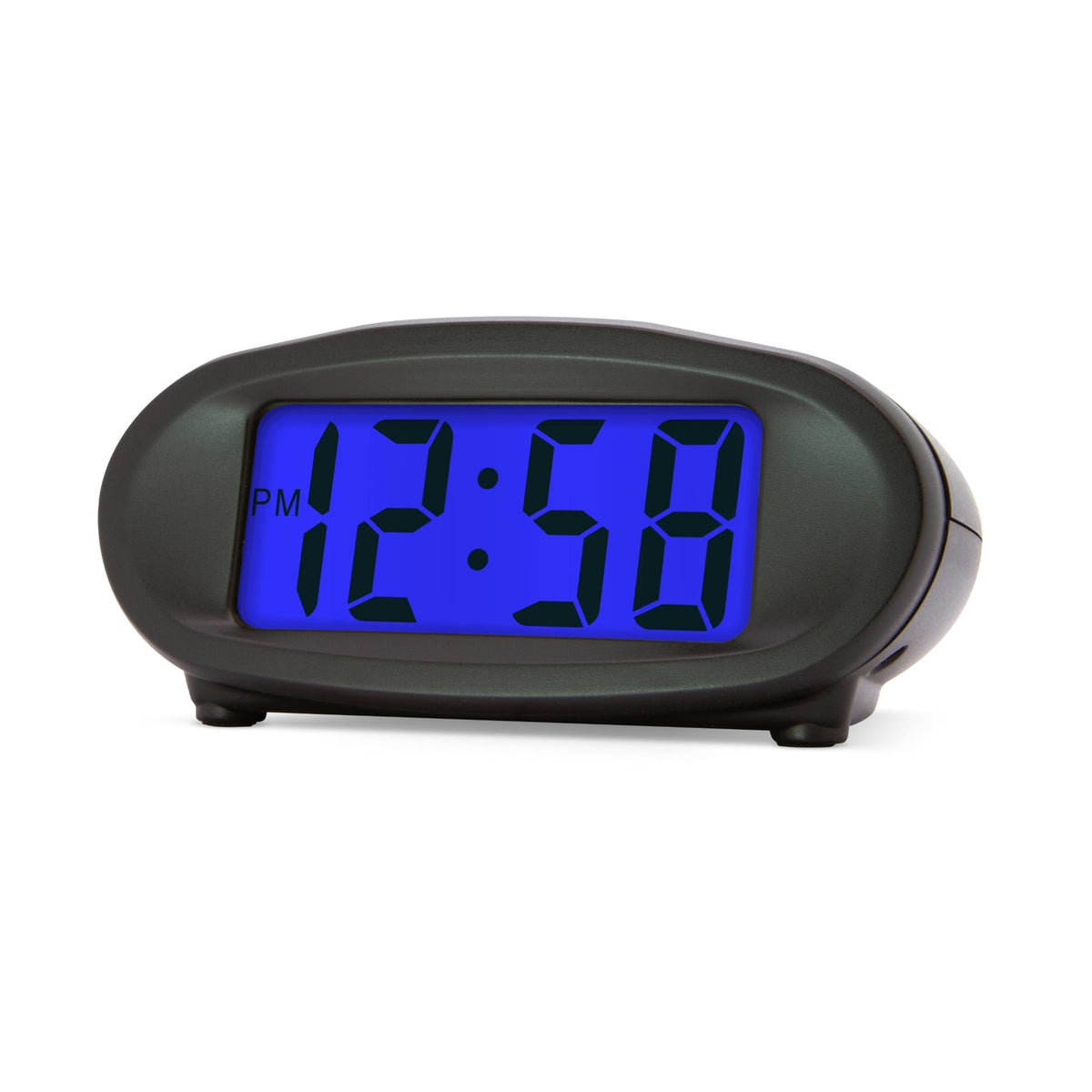 Acctim Eclipse Black Alarm Clock — Aspen Of Hereford Ltd