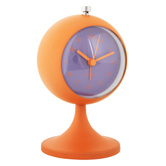 Karlsson Funky Retro With Sweep Movement Action Alarm Clock