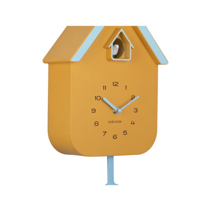 Karlsson Dupla Two Tone Colour Cuckoo Wall Clock