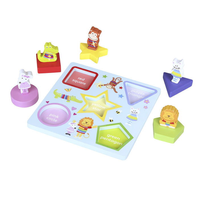 Orange Tree Toys Wooden Animals 3D Puzzle