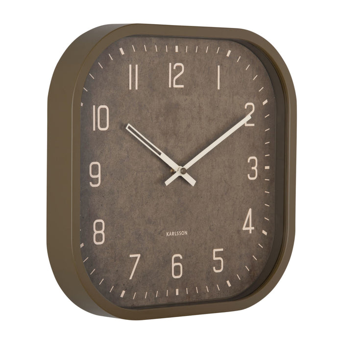 Karlsson Elemental Cuadrado Square Wall Clock