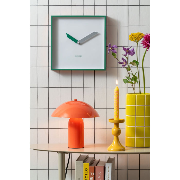 Karlsson Silent Cool Retro Cuadrado Wall Clock