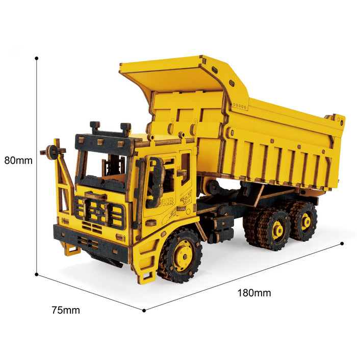 Robotime ROKR Self Build 3D Model Kit - Construction Vehicles
