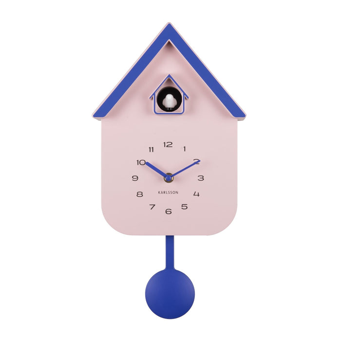Karlsson Dupla Two Tone Colour Cuckoo Wall Clock