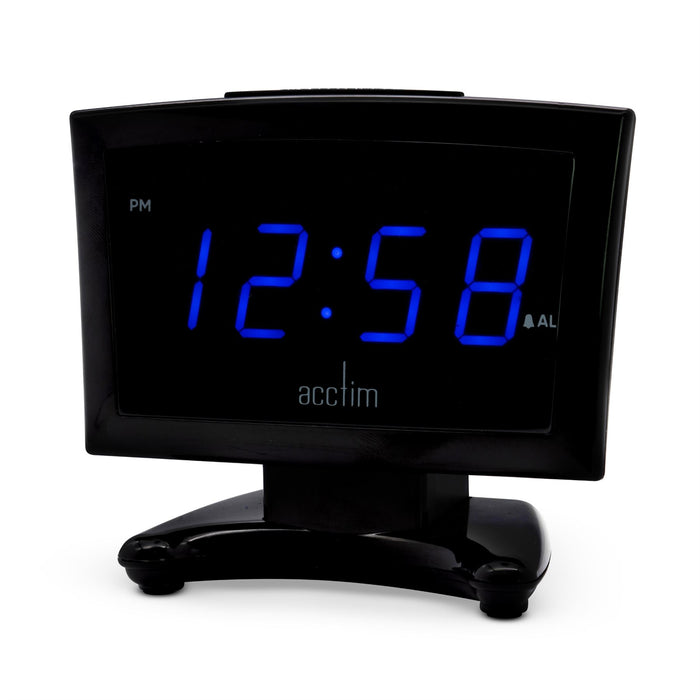Acctim Jenson Black Digital Alarm Clock