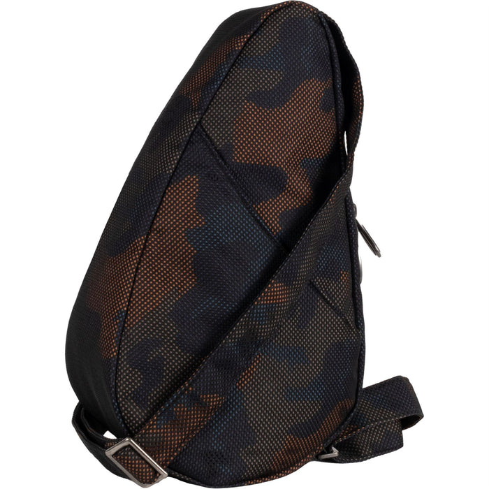 Healthy Back Bag Multi Camo Print  Crossbody Sling Bag