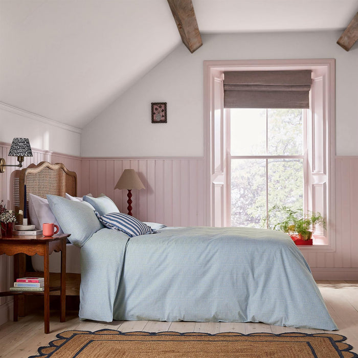 Helena Springfield Secret Garden Gingham Duvet & Pillowcase Set