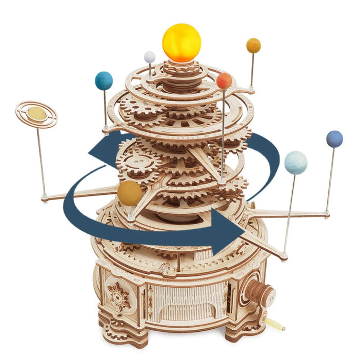 Robotime ROKR Mechanical Orrery Solar System Building Kit