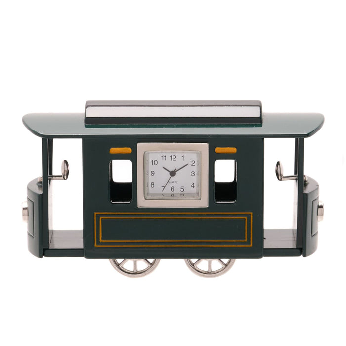 Wm.Widdop Miniature Train Carriage Clock