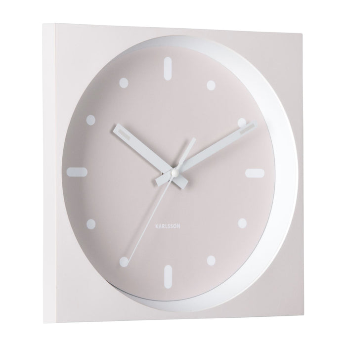 Karlsson Sweep Movement Incesante Square Wall Clock