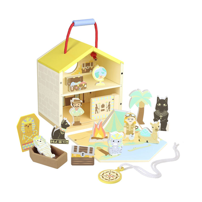 Orange Tree Toys Adventure Wooden Play Set