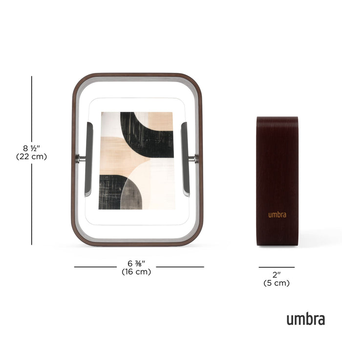 Umbra Bellwood Curved Double Sided Picture Frame
