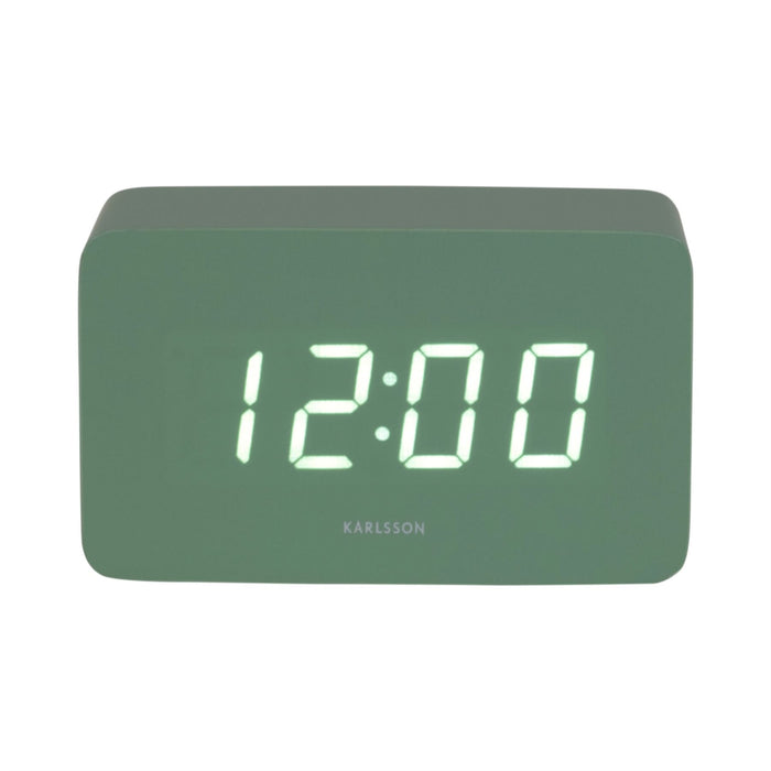 Karlsson Spry LED Display Rectangle Alarm Clock