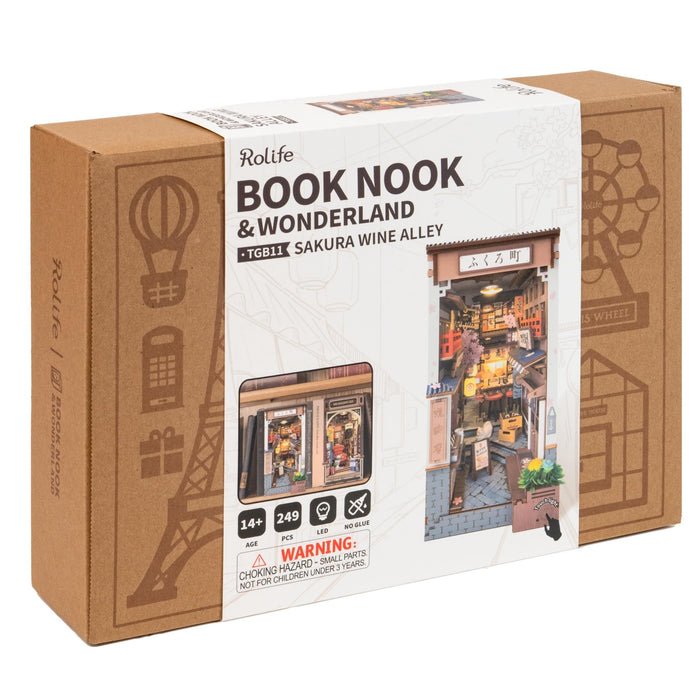 Robotime Rolife Self-Build Book Nook Building Kit