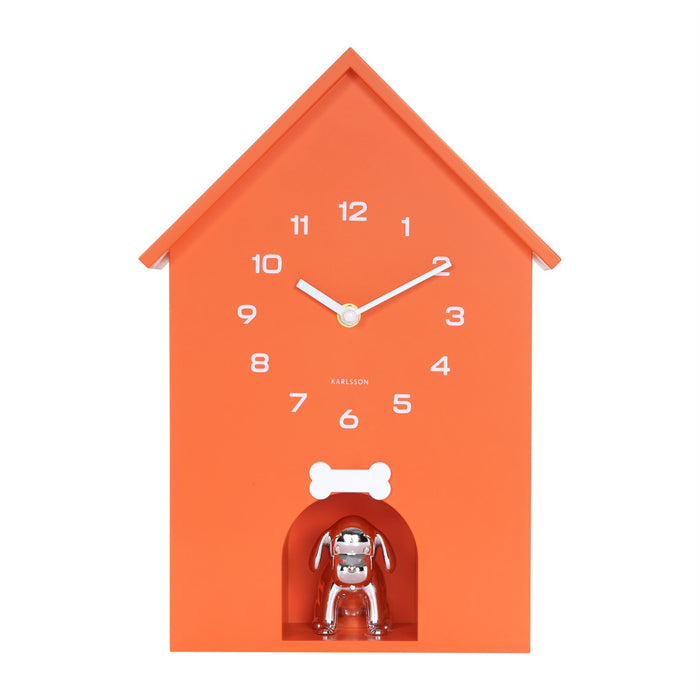 Karlsson Garding Doggy Barking Wall Clock
