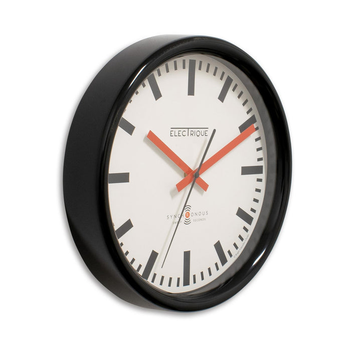 Lascelles Silent Sweep Station Wall Clock
