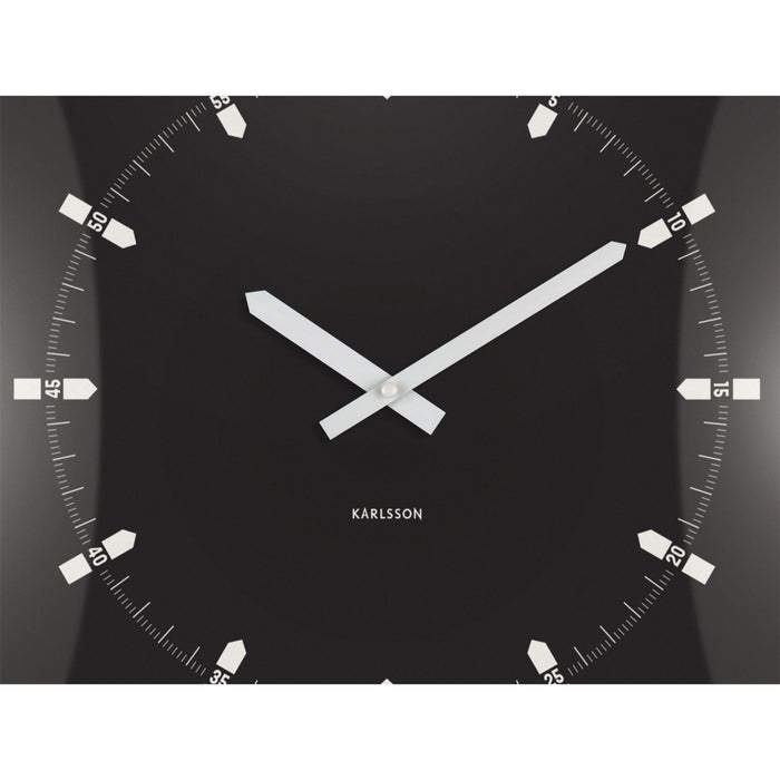 Karlsson Sucinto Dome Square Wall Clock