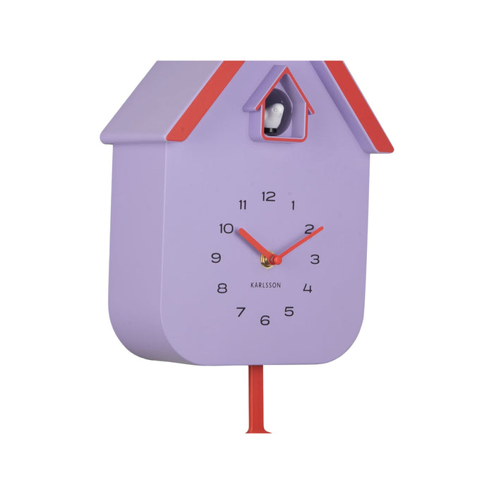 Karlsson Dupla Two Tone Colour Cuckoo Wall Clock