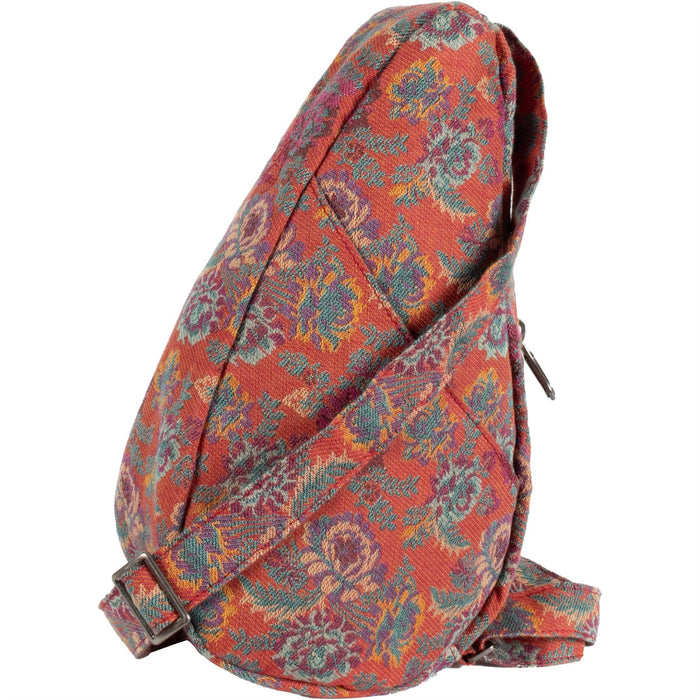 Healthy Back Bag Rose Tapestry Sling Bag