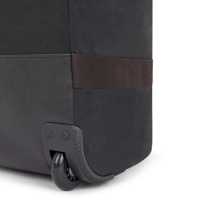 Kipling Art On Wheels Black Noir Rolling Holdall
