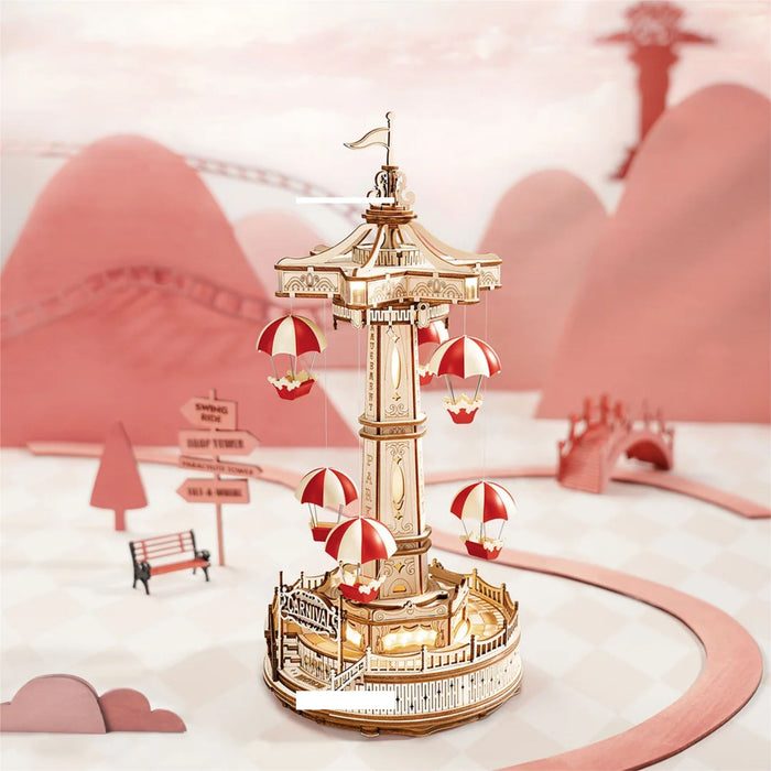 Robotime ROKR Parachute Tower Building Kit