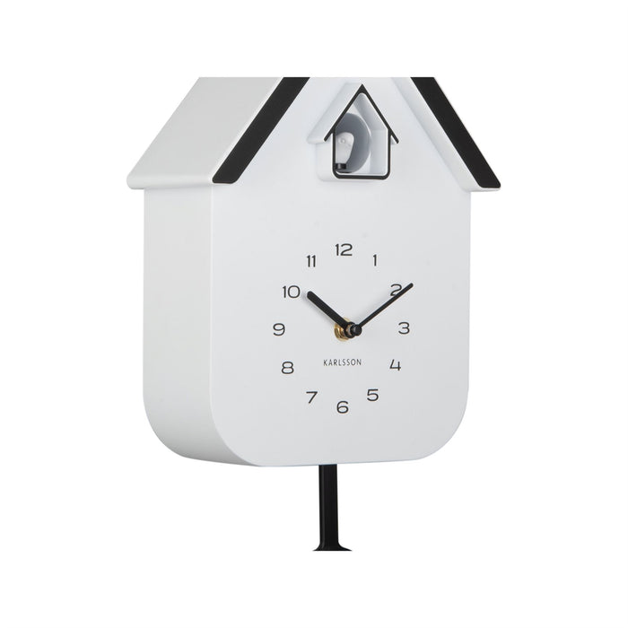 Karlsson Dupla Two Tone Colour Cuckoo Wall Clock